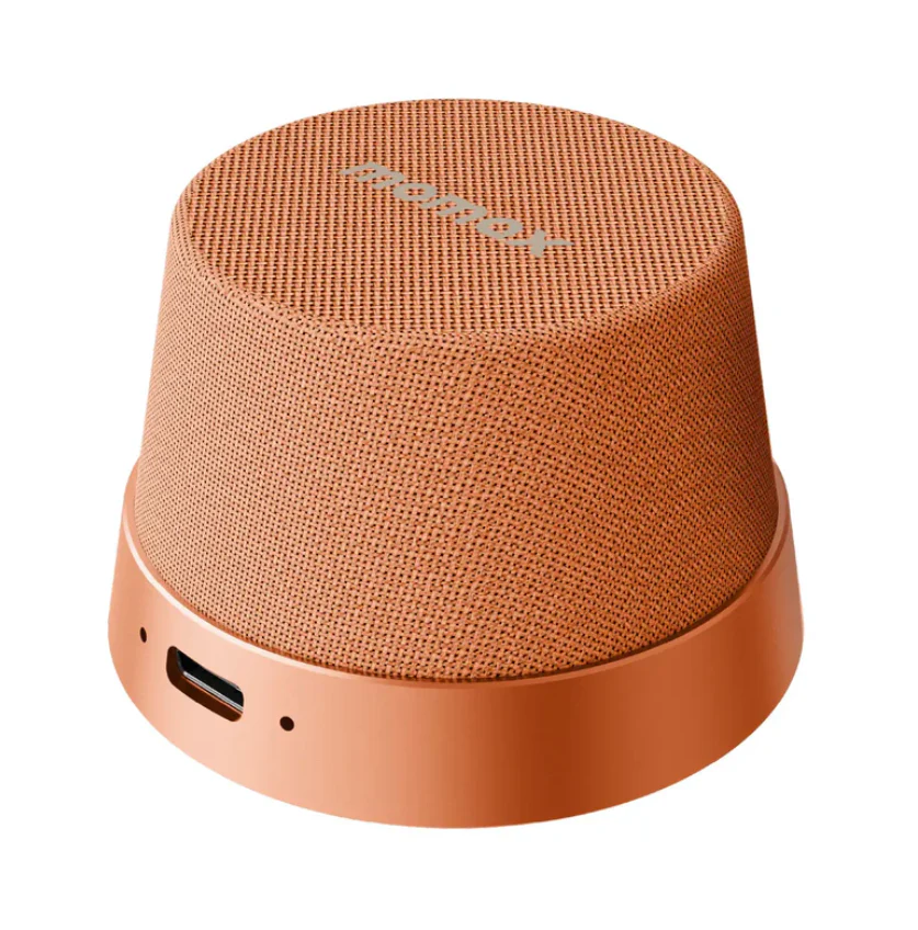 Orange Momax BS6 1-Vibe Go Magnetic Portable Wireless Speaker - Image 1