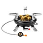 DENX DX2816 five core power gas stove