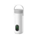 Protable Smart Kettle For Camping And Car White